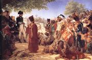 Baron Pierre Narcisse Guerin Bonaparte Pardoning the Insurgents in Cairo oil painting on canvas